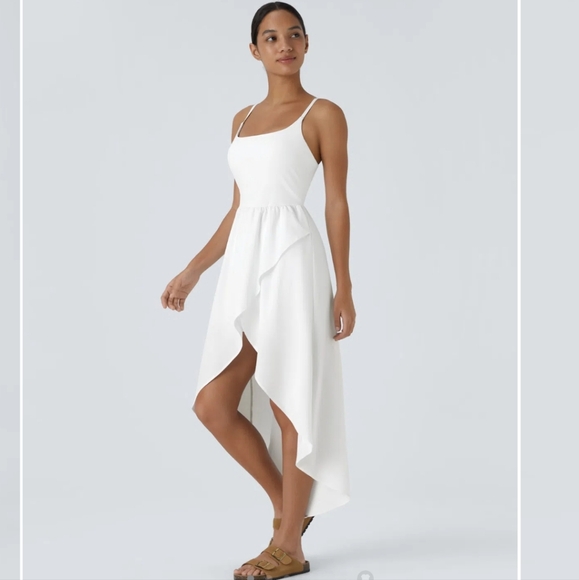 White Halara highlow dress - Picture 6 of 6